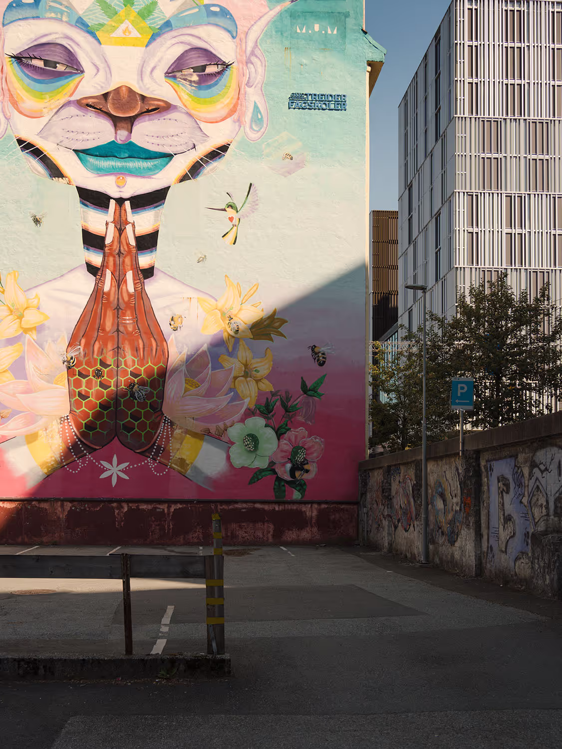 Gatekunst i Bergen. Foto: Torbjørn Sandbakk